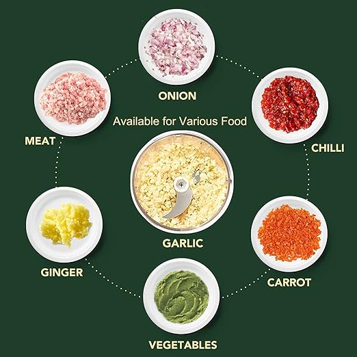 Picador Electrico de Ajo y Cebolla