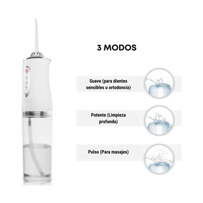 Irrigador Oral – Limpieza Profunda y Sonrisa Saludable Donde Estés