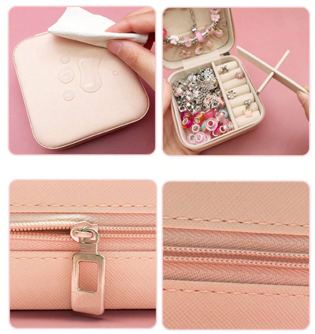 Set Joyero + Pulsera con Dijes y Bolsa de Regalo – ¡Todo incluido!