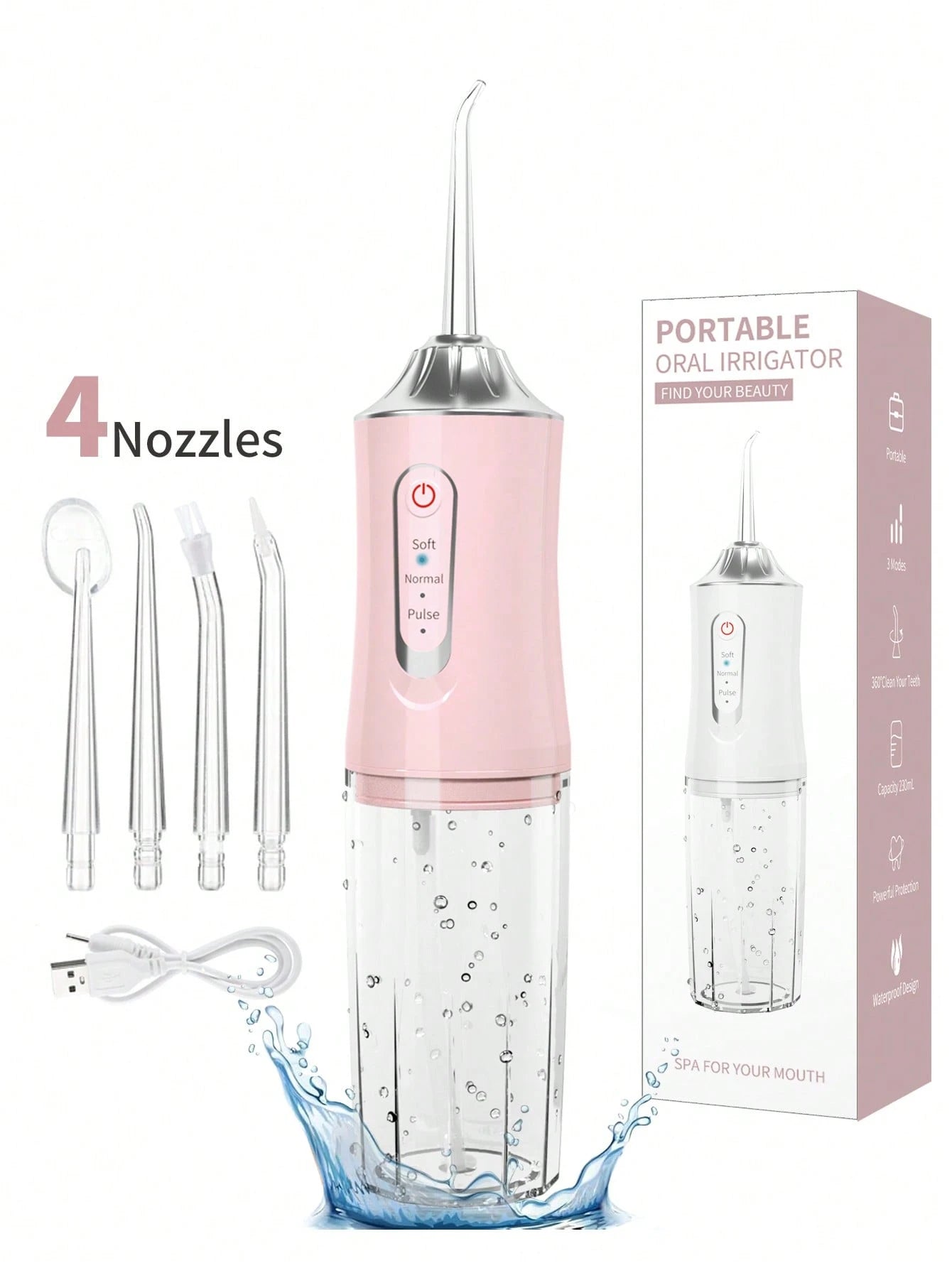 Irrigador Oral – Limpieza Profunda y Sonrisa Saludable Donde Estés