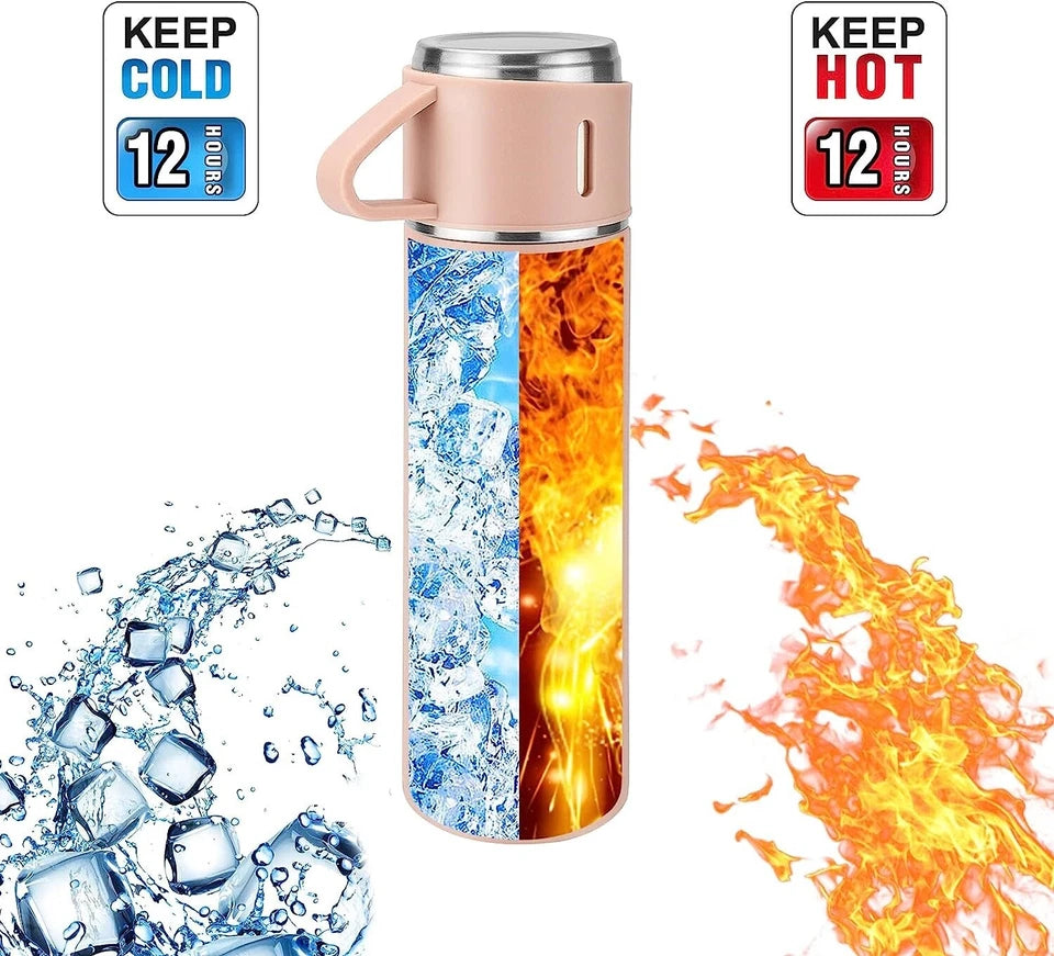 Kit Térmico de 500ml de 4 piezas- Frío o caliente por horas