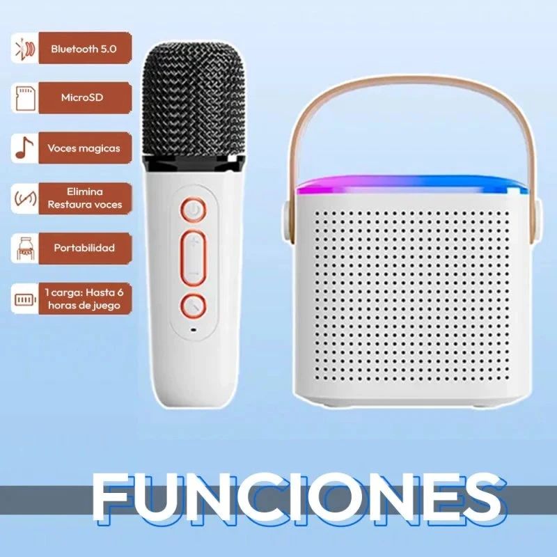 Kit De Karaoke, Parlante + microfono