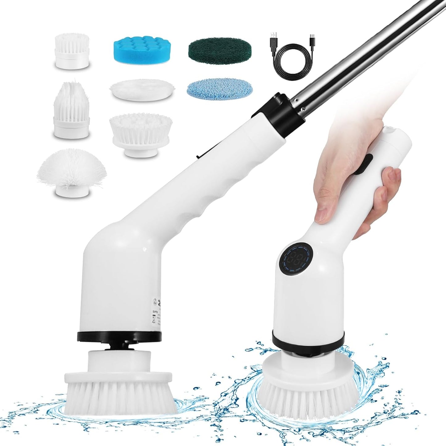 Cepillo eléctrico multifuncional 7 en 1