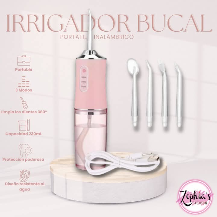 Irrigador Oral – Limpieza Profunda y Sonrisa Saludable Donde Estés