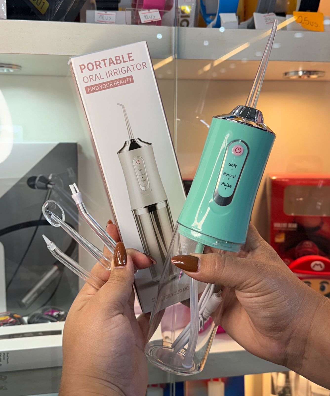 Irrigador Oral – Limpieza Profunda y Sonrisa Saludable Donde Estés