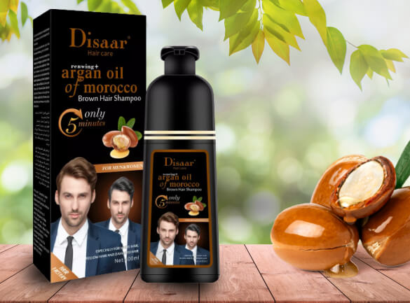 Shampoo Cubre Cana 400ML ORIGINAL/ MARRÓN Y NEGRO