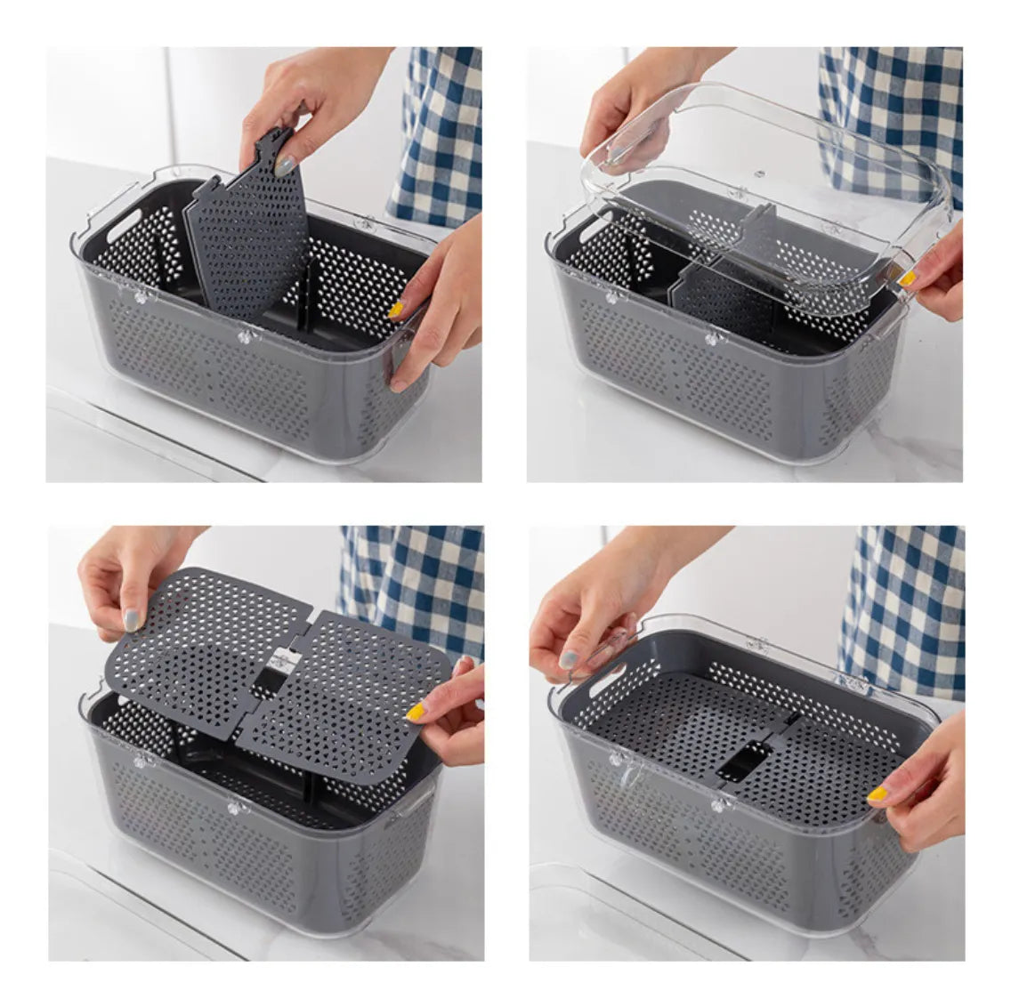 Picadora Premium 22 en 1 – Acero Inoxidable y Sin BPA