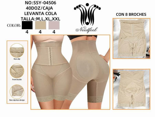 Faja Colombiana Efecto Lipo: Cintura, Glúteos y Piel Lisa