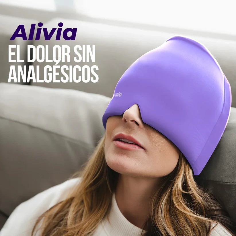 🧊 Gorro Terapéutico para Migraña – Alivio Natural en Minutos