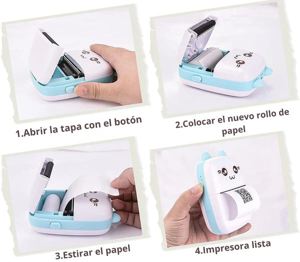 MINI IMPRESORA BT PORTÁTIL