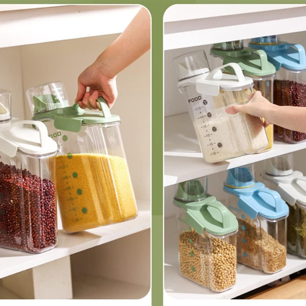 Set de 2 Recipientes Calidad Premium (1.5L y 1.8L)