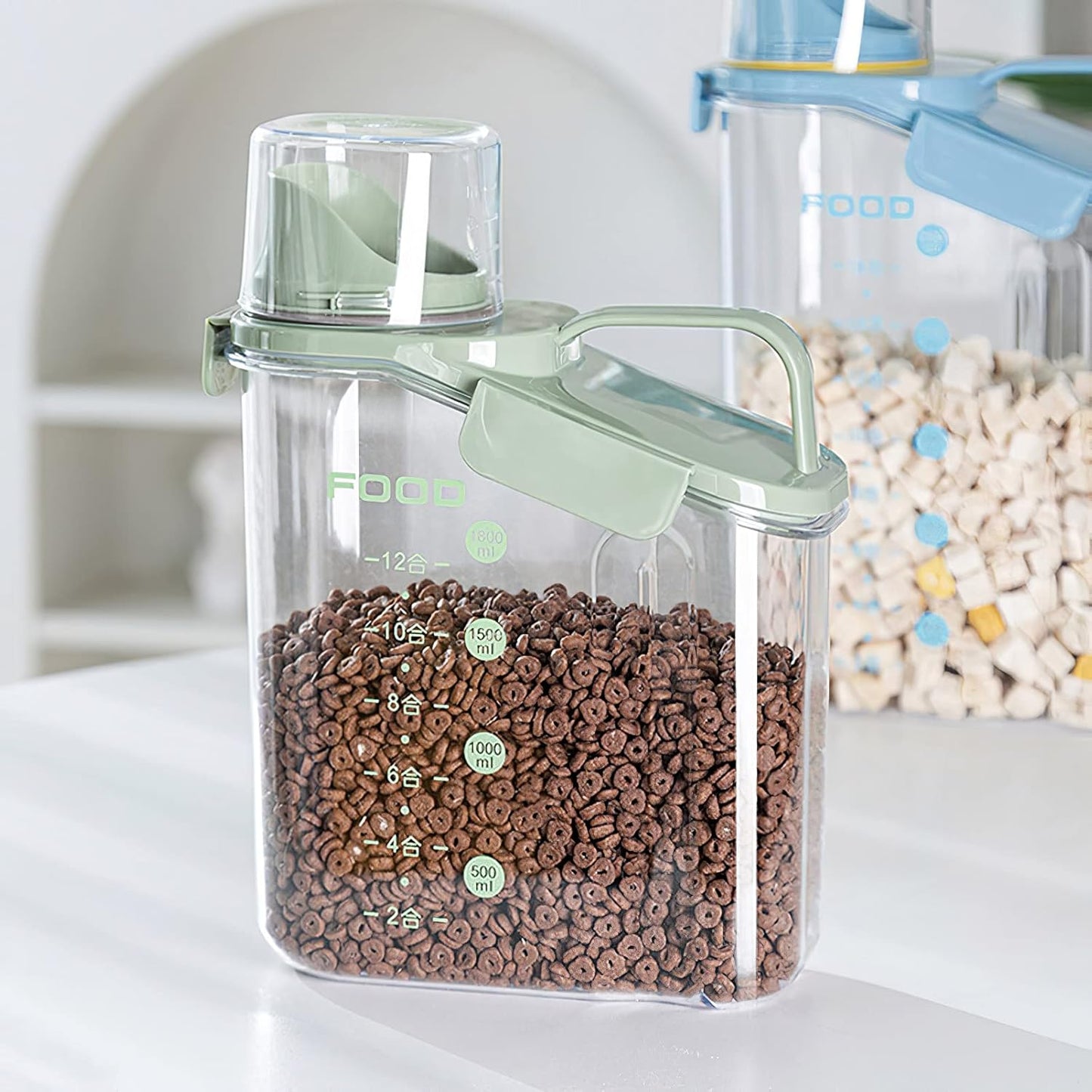 Set de 2 Recipientes Calidad Premium (1.5L y 1.8L)