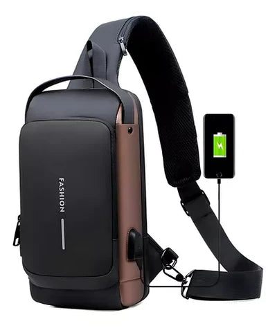 MOCHILA ANTIRROBO CON PUERTO USB