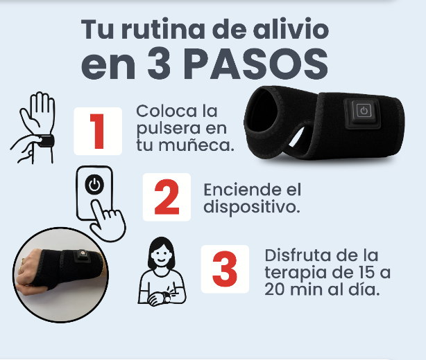 ThermoFlex Muñequera Térmica – Alivio y confort