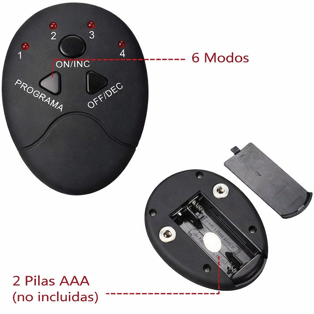 Tonificador Muscular EMS Abdomen- Brazos o Piernas