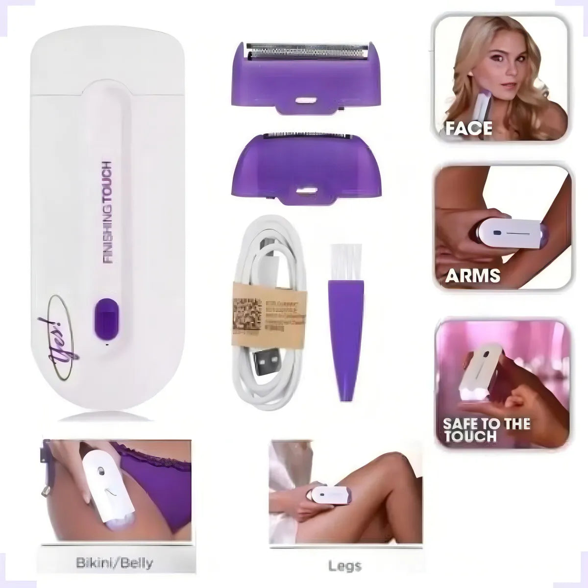 Depiladora indolora Yes Intimate Hair